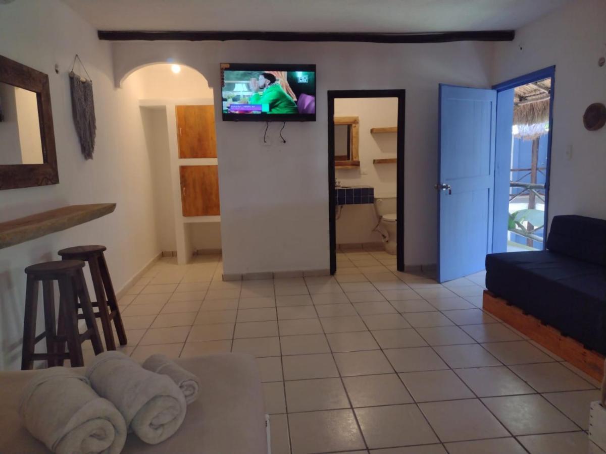 Mio Tulum Hotel Boutique المظهر الخارجي الصورة A room at the hotel