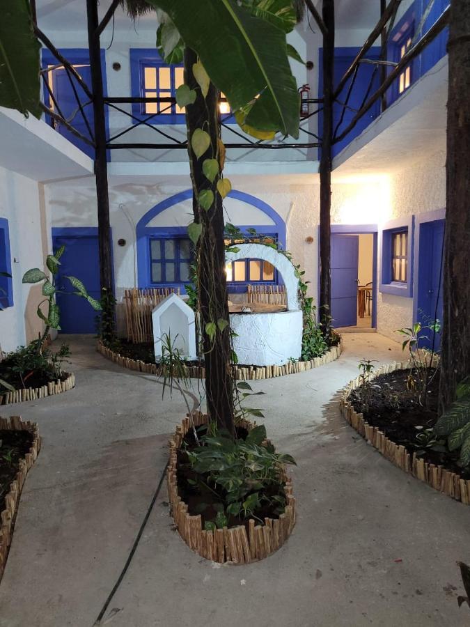 Mio Tulum Hotel Boutique المظهر الخارجي الصورة The courtyard of the Riad