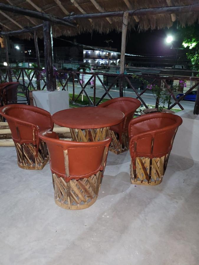 Mio Tulum Hotel Boutique المظهر الخارجي الصورة A set of equipales