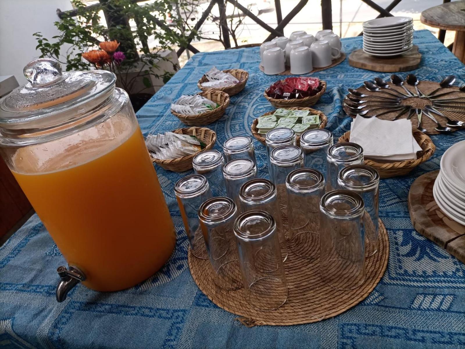 Mio Tulum Hotel Boutique المظهر الخارجي الصورة A typical breakfast in Morocco